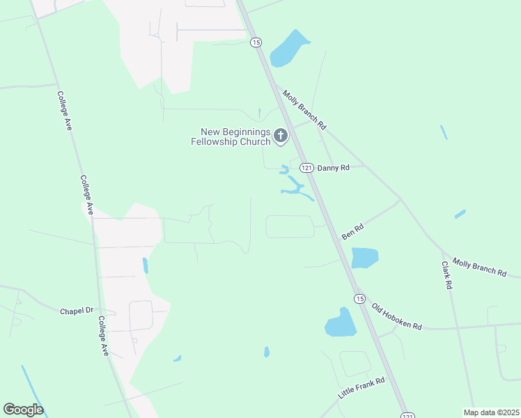 map of restaurants, bars, coffee shops, grocery stores, and more near 4115 Mulligan Circle in Blackshear