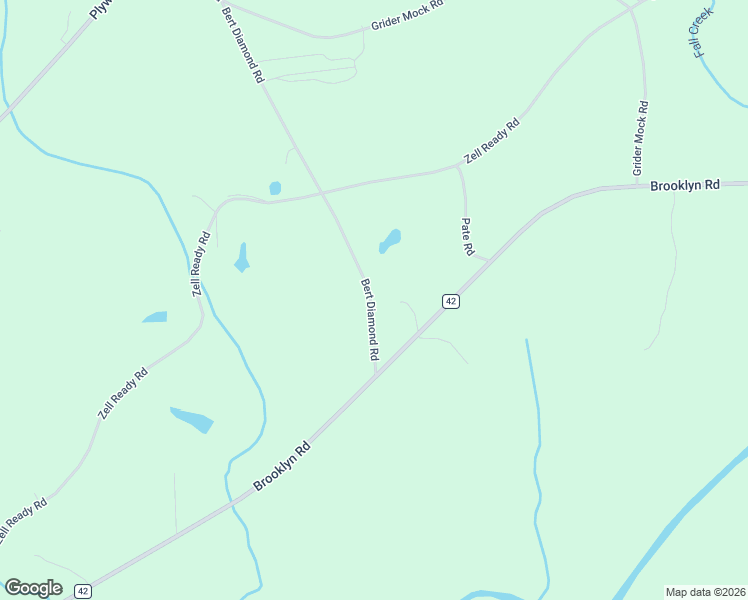 map of restaurants, bars, coffee shops, grocery stores, and more near 19639 Bert Diamond Road in Andalusia