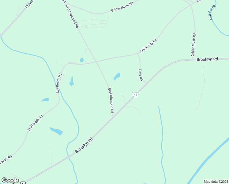 map of restaurants, bars, coffee shops, grocery stores, and more near 19639 Bert Diamond Road in Andalusia