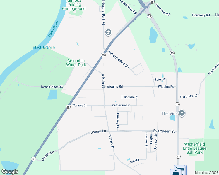 map of restaurants, bars, coffee shops, grocery stores, and more near 309 Wiggins Road in Columbia