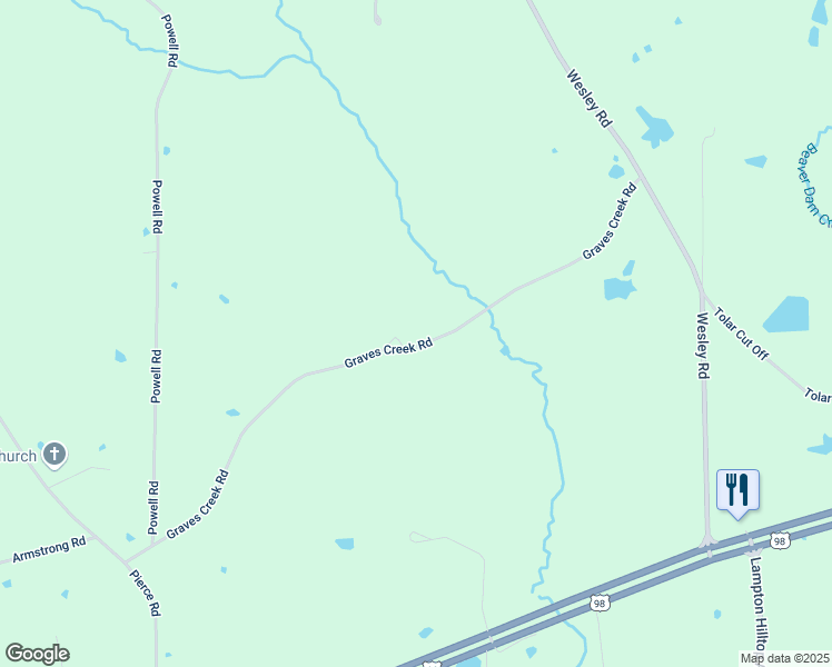 map of restaurants, bars, coffee shops, grocery stores, and more near 175 Graves Creek Road in Columbia