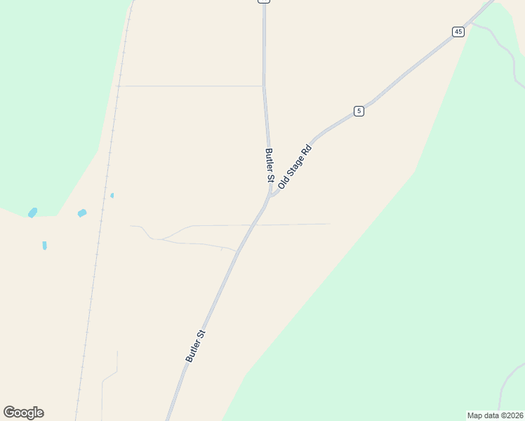 map of restaurants, bars, coffee shops, grocery stores, and more near Butler Street in Atmore