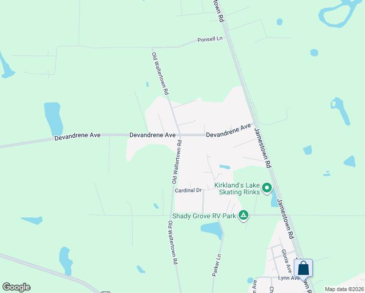 map of restaurants, bars, coffee shops, grocery stores, and more near 4660 Old Waltertown Road in Waycross