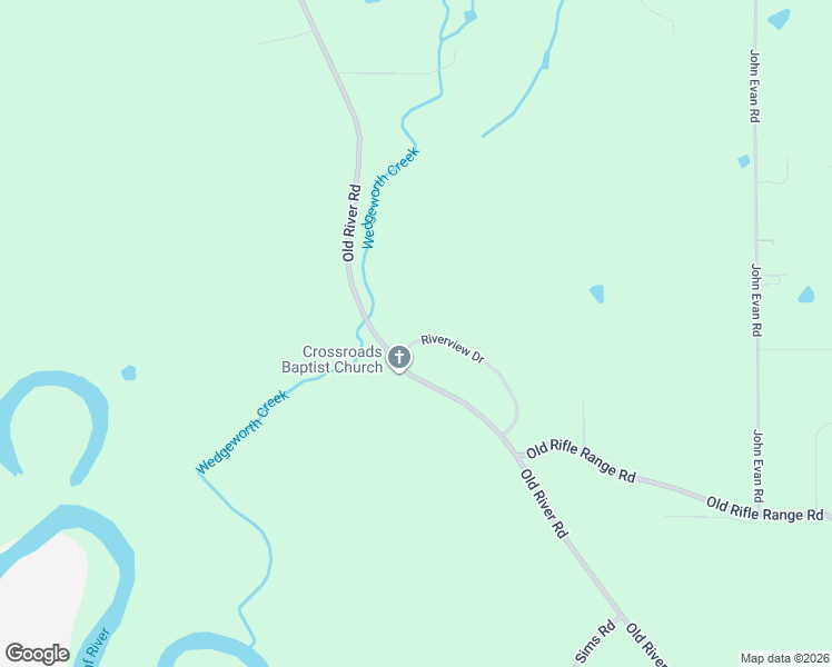 map of restaurants, bars, coffee shops, grocery stores, and more near 99 Riverview Drive in Petal