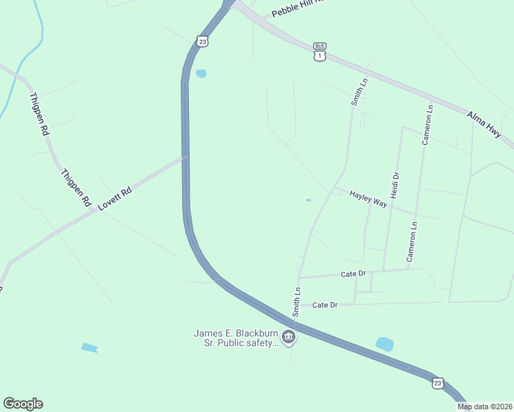 map of restaurants, bars, coffee shops, grocery stores, and more near in Waresboro