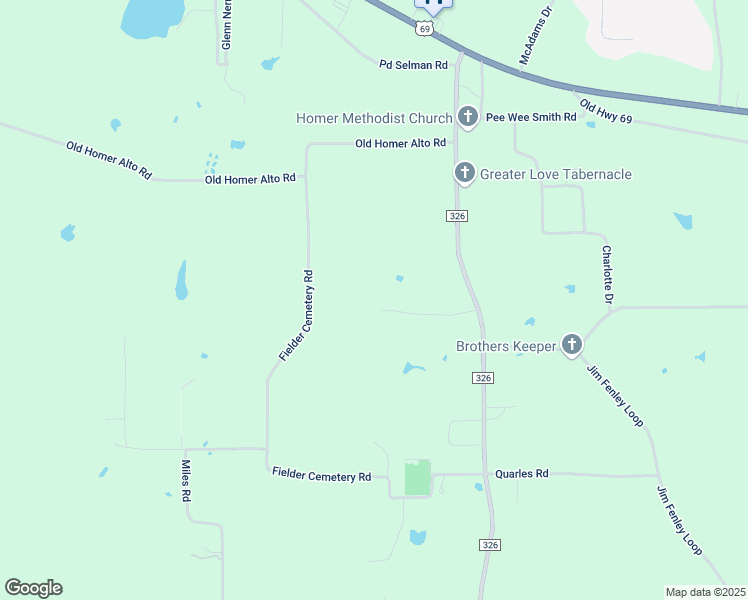 map of restaurants, bars, coffee shops, grocery stores, and more near 350 Lone Oaks Drive in Lufkin