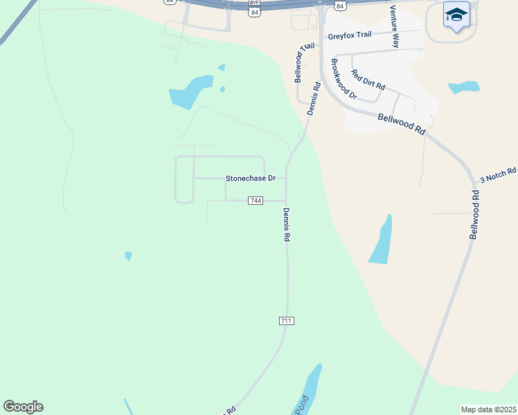 map of restaurants, bars, coffee shops, grocery stores, and more near 94 County Road 744 in Enterprise