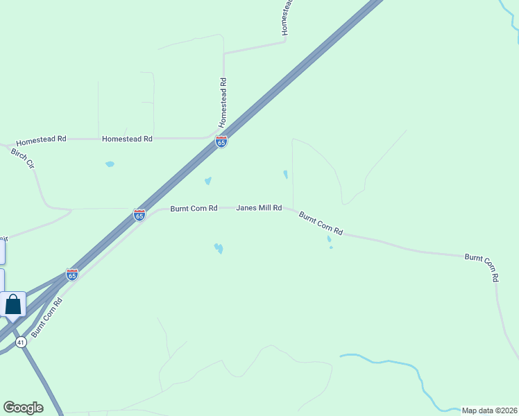 map of restaurants, bars, coffee shops, grocery stores, and more near Janes Mill Road in Conecuh County