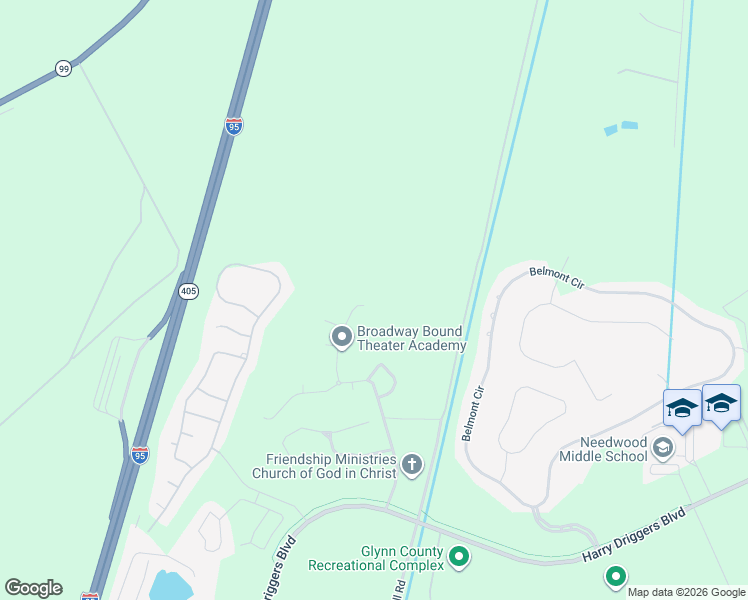 map of restaurants, bars, coffee shops, grocery stores, and more near 142 Teak Trail in Brunswick