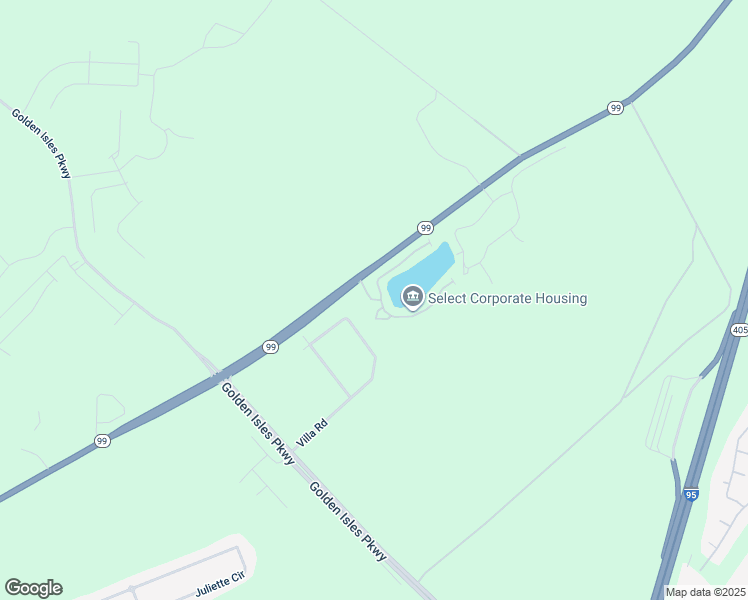 map of restaurants, bars, coffee shops, grocery stores, and more near 100 Odyssey Lake Dr in Brunswick