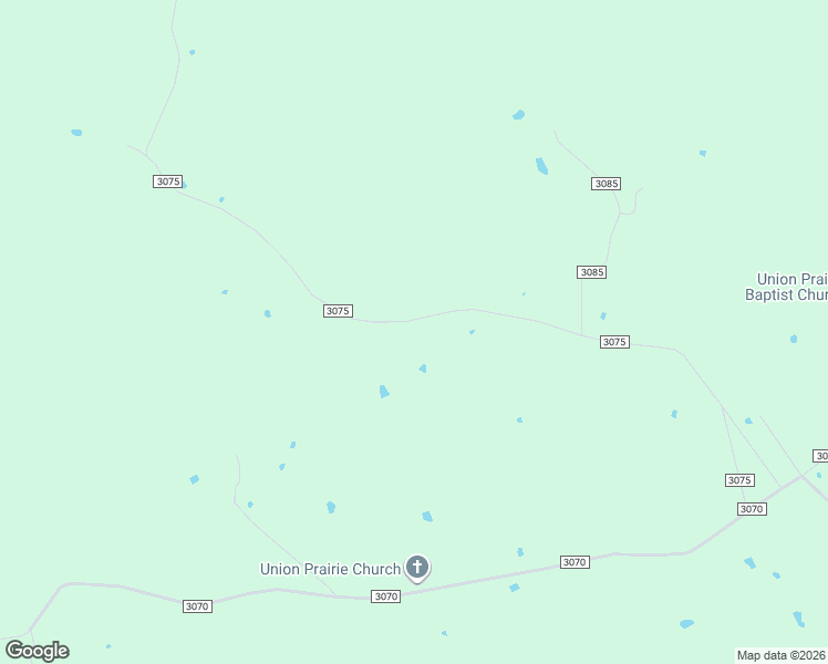 map of restaurants, bars, coffee shops, grocery stores, and more near 1123 County Road 3075 in Crockett