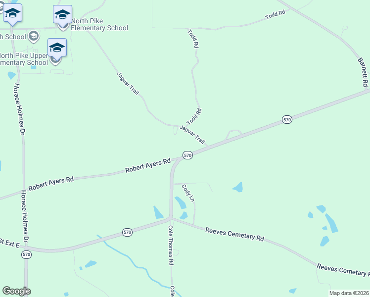 map of restaurants, bars, coffee shops, grocery stores, and more near 2034 Jaguar Trail in Summit