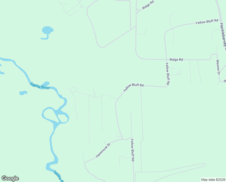 map of restaurants, bars, coffee shops, grocery stores, and more near 1218 Bluff Drive in Blackshear