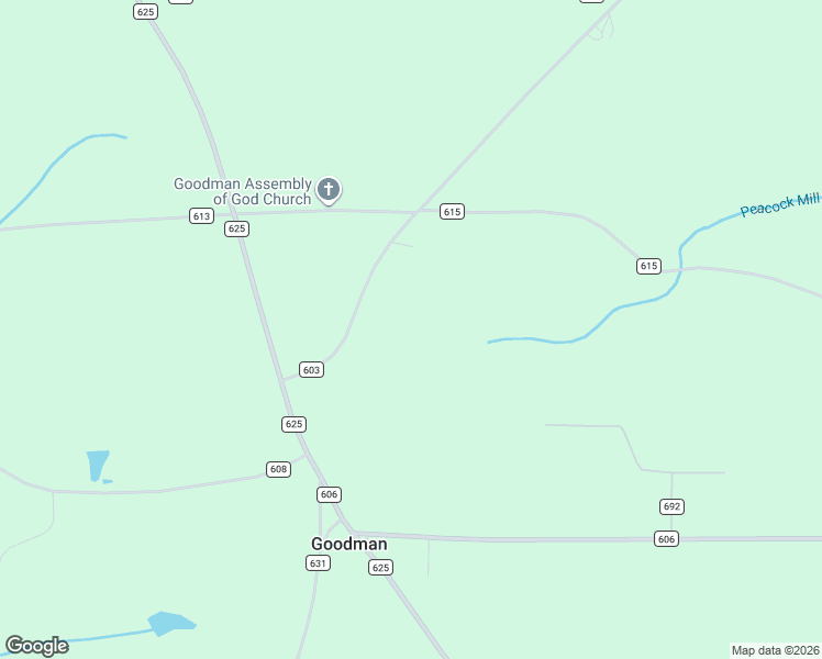 map of restaurants, bars, coffee shops, grocery stores, and more near 240 County Road 603 in New Brockton