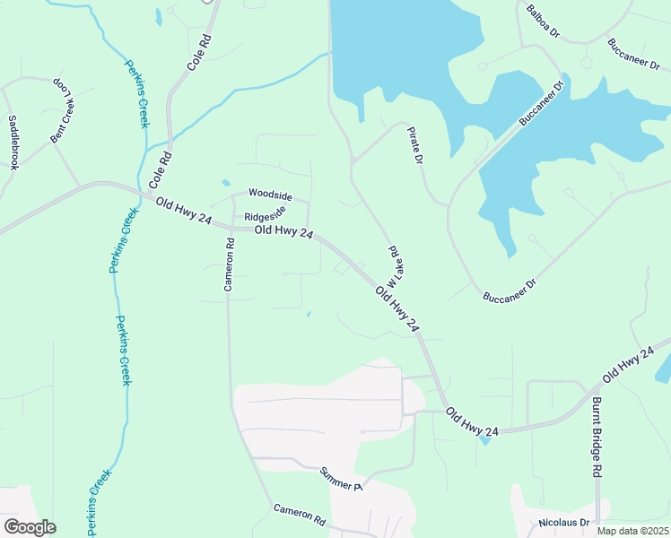 map of restaurants, bars, coffee shops, grocery stores, and more near 2215 Old Highway 24 in Hattiesburg