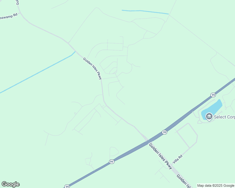 map of restaurants, bars, coffee shops, grocery stores, and more near 214 Victorian Lakes Drive in Brunswick