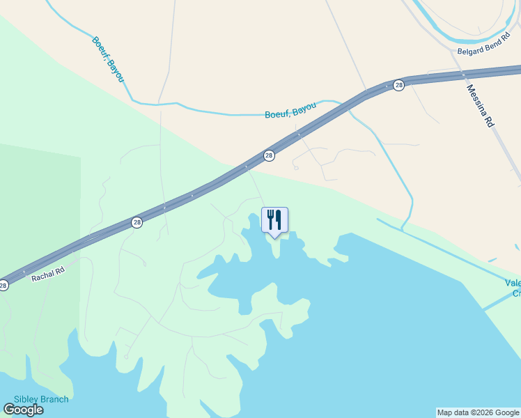 map of restaurants, bars, coffee shops, grocery stores, and more near 107 Amelia Drive in Boyce