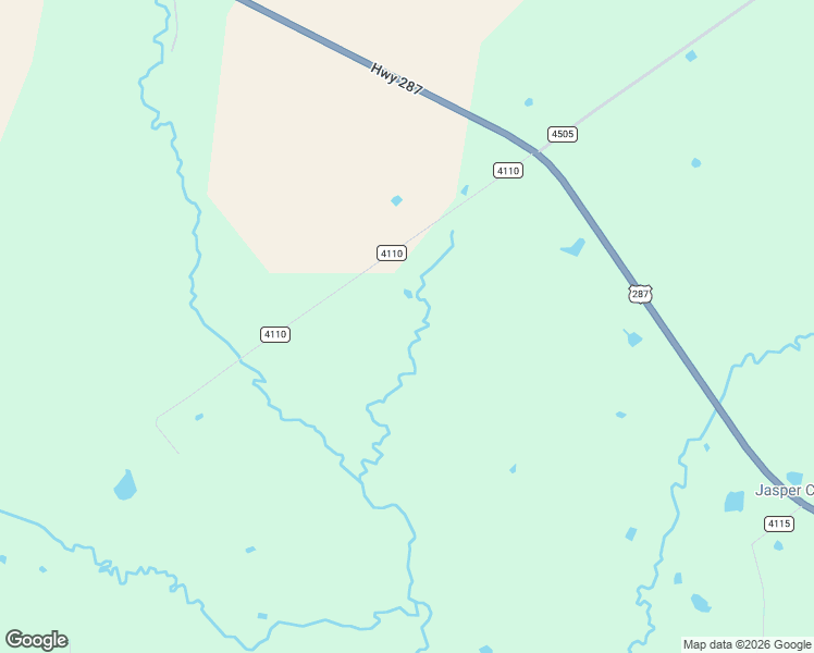 map of restaurants, bars, coffee shops, grocery stores, and more near 681 County Road 4110 in Crockett