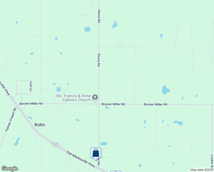 map of restaurants, bars, coffee shops, grocery stores, and more near 695 Denny Road in Deville