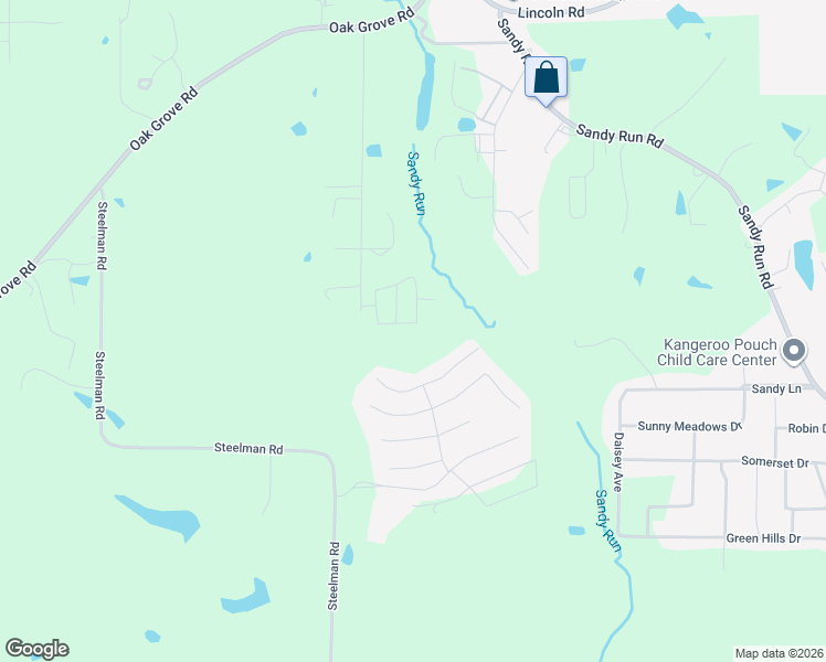 map of restaurants, bars, coffee shops, grocery stores, and more near 48 Ambrose South in Hattiesburg