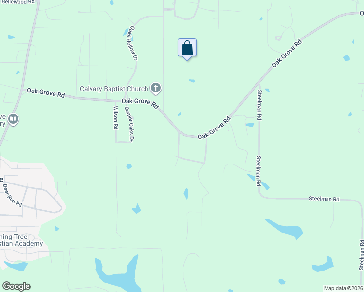 map of restaurants, bars, coffee shops, grocery stores, and more near 32 Hickory Hollow Drive in Hattiesburg