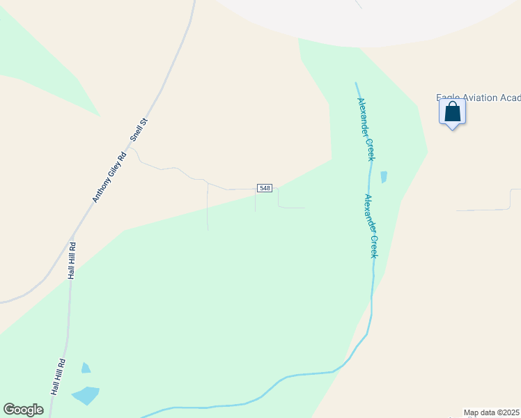 map of restaurants, bars, coffee shops, grocery stores, and more near 672 County Road 548 in Midland City