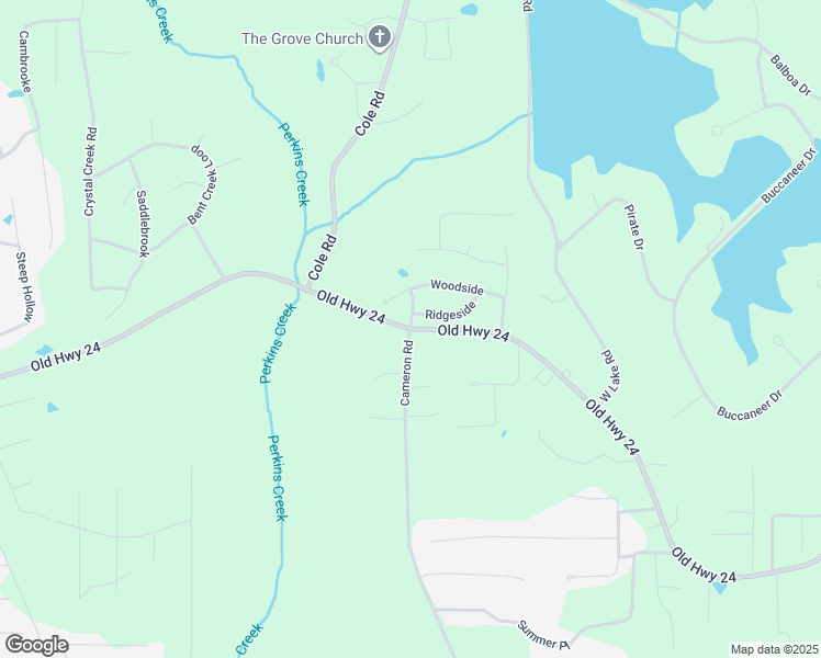 map of restaurants, bars, coffee shops, grocery stores, and more near 2165 Old Highway 24 in Sumrall