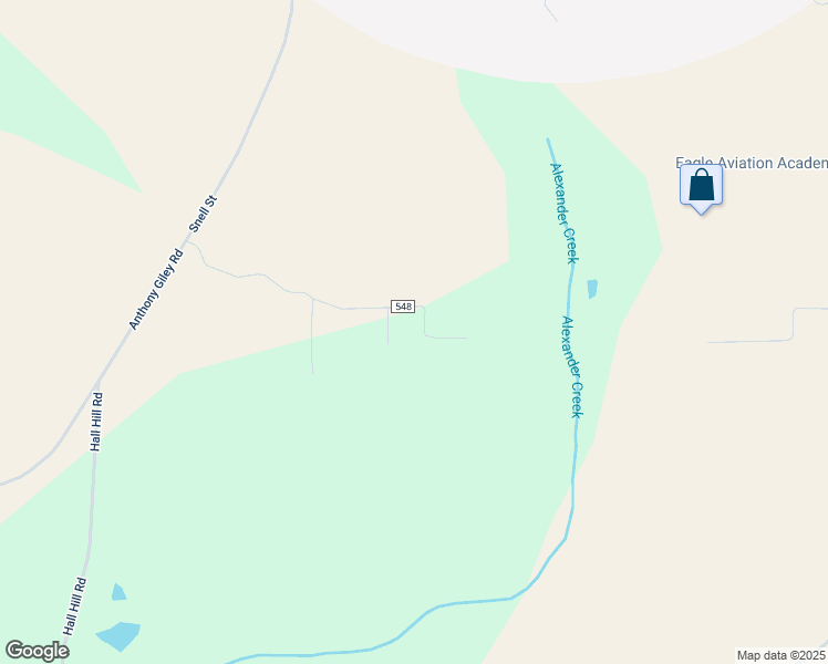 map of restaurants, bars, coffee shops, grocery stores, and more near 672 County Road 548 in Midland City