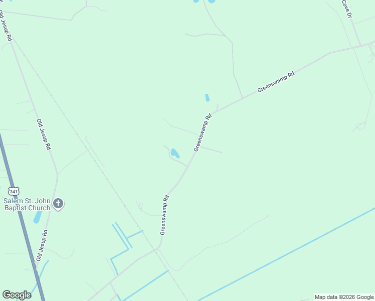 map of restaurants, bars, coffee shops, grocery stores, and more near 591 Greenswamp Road in Brunswick