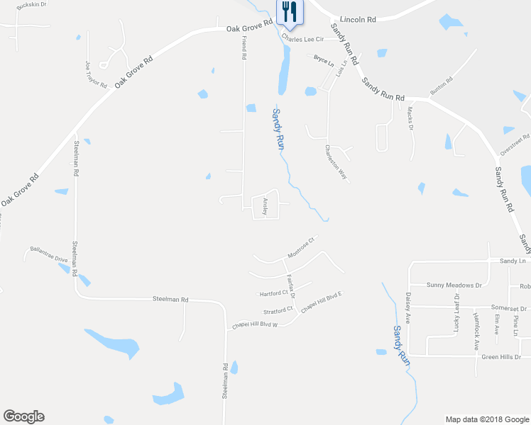 map of restaurants, bars, coffee shops, grocery stores, and more near 26 Ansley in Hattiesburg