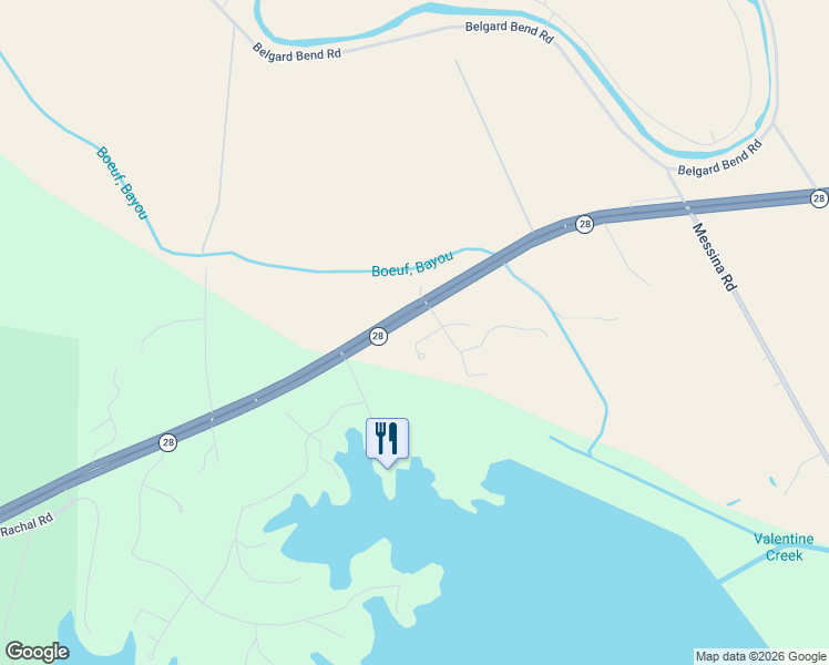 map of restaurants, bars, coffee shops, grocery stores, and more near 109 Abby Lane in Boyce