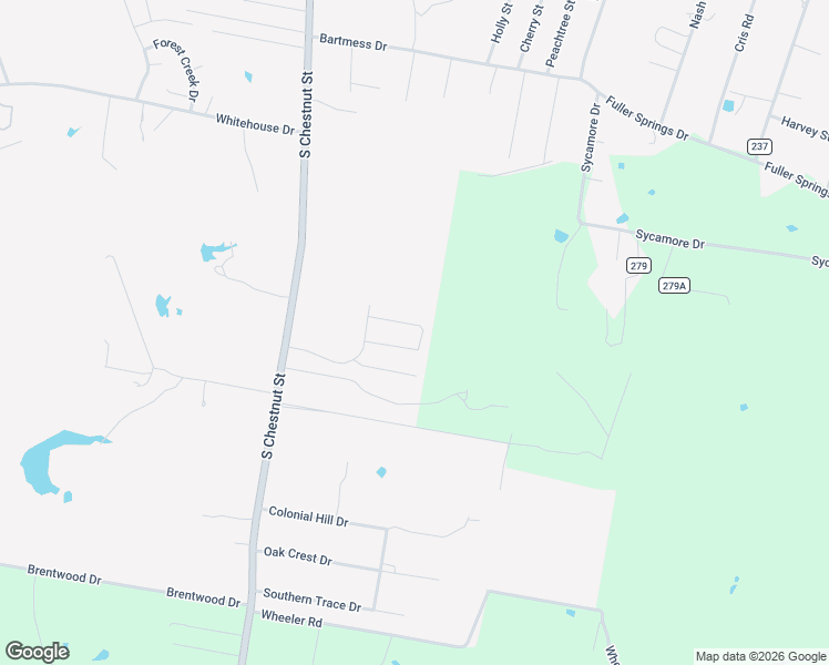 map of restaurants, bars, coffee shops, grocery stores, and more near 128 Copperwood Loop in Lufkin