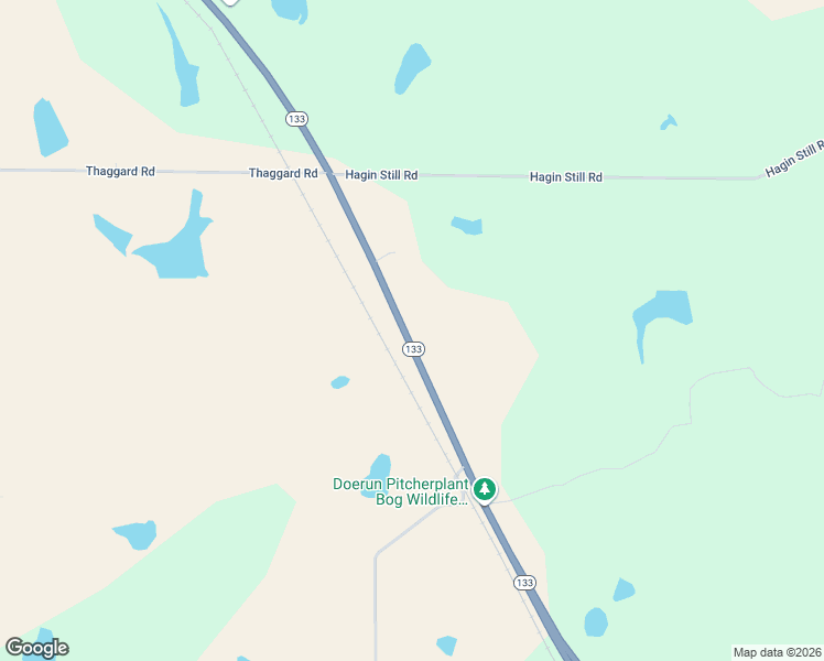 map of restaurants, bars, coffee shops, grocery stores, and more near 4600-4888 Georgia 133 in Doerun