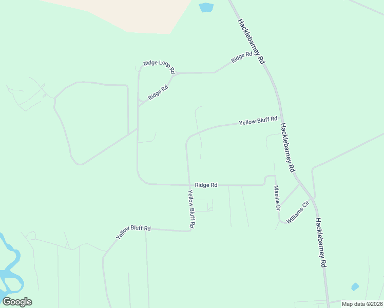 map of restaurants, bars, coffee shops, grocery stores, and more near 5588 Yellow Bluff Road in Blackshear