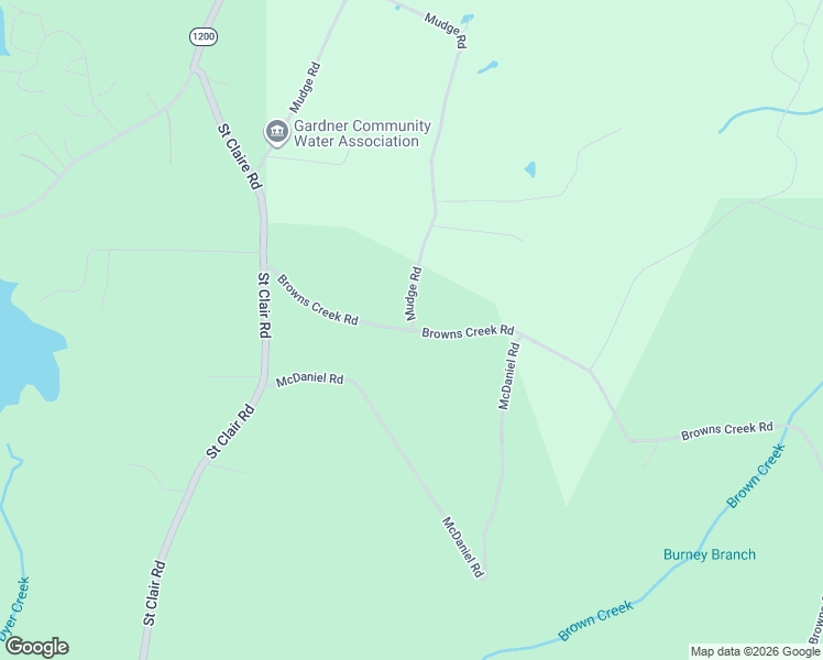 map of restaurants, bars, coffee shops, grocery stores, and more near 489 Browns Creek Road in Boyce