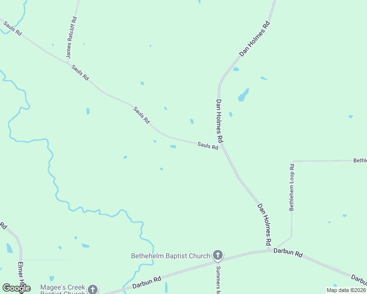 map of restaurants, bars, coffee shops, grocery stores, and more near 243 Sauls Road in Jayess