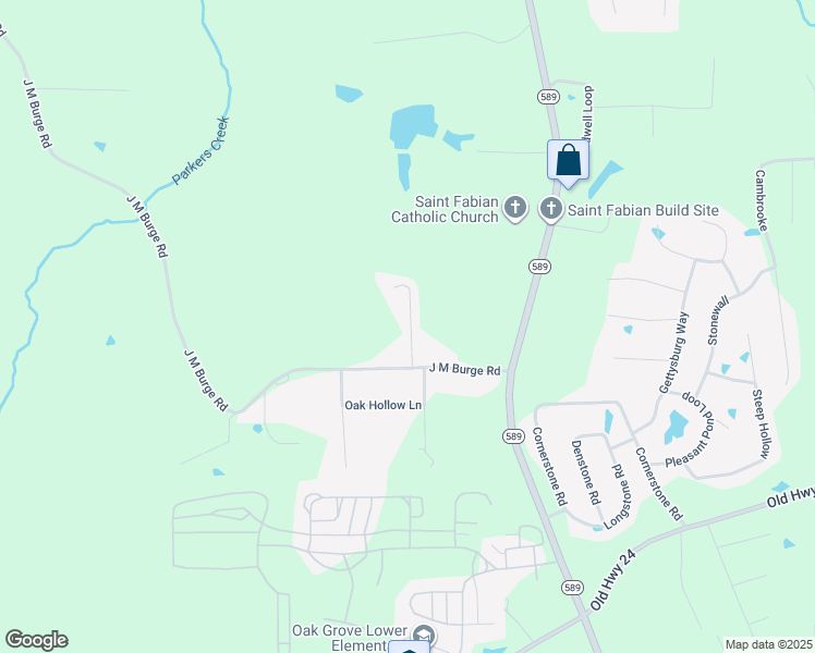 map of restaurants, bars, coffee shops, grocery stores, and more near 29 Anne Street in Hattiesburg