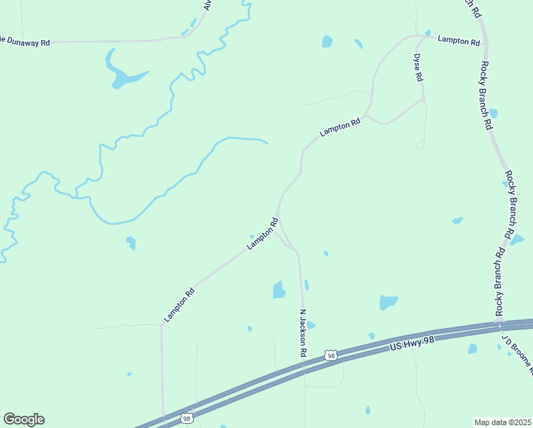 map of restaurants, bars, coffee shops, grocery stores, and more near 139 Lampton Road in Sumrall