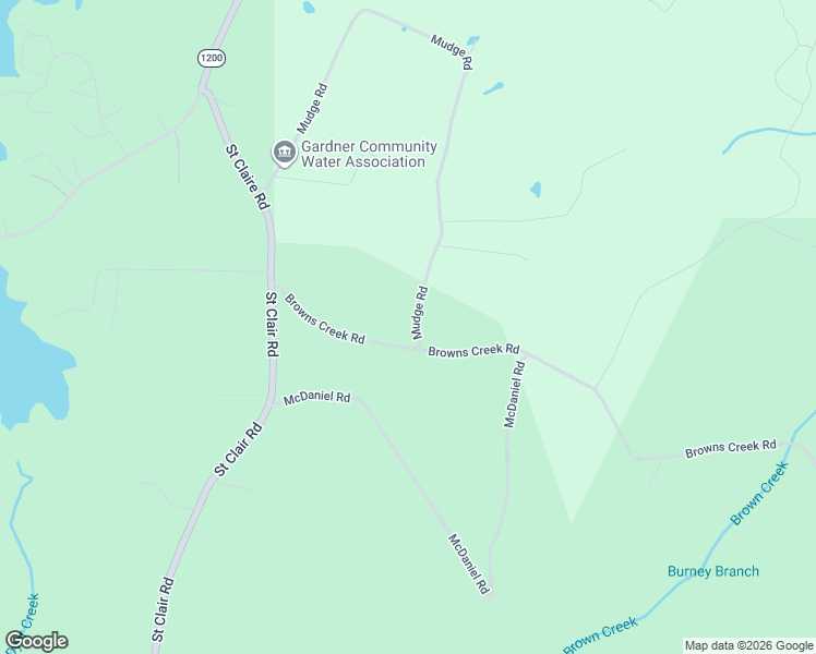 map of restaurants, bars, coffee shops, grocery stores, and more near 489 Browns Creek Road in Boyce