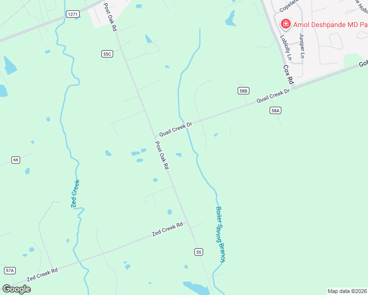 map of restaurants, bars, coffee shops, grocery stores, and more near 190 Hickory Hollow Road in Lufkin