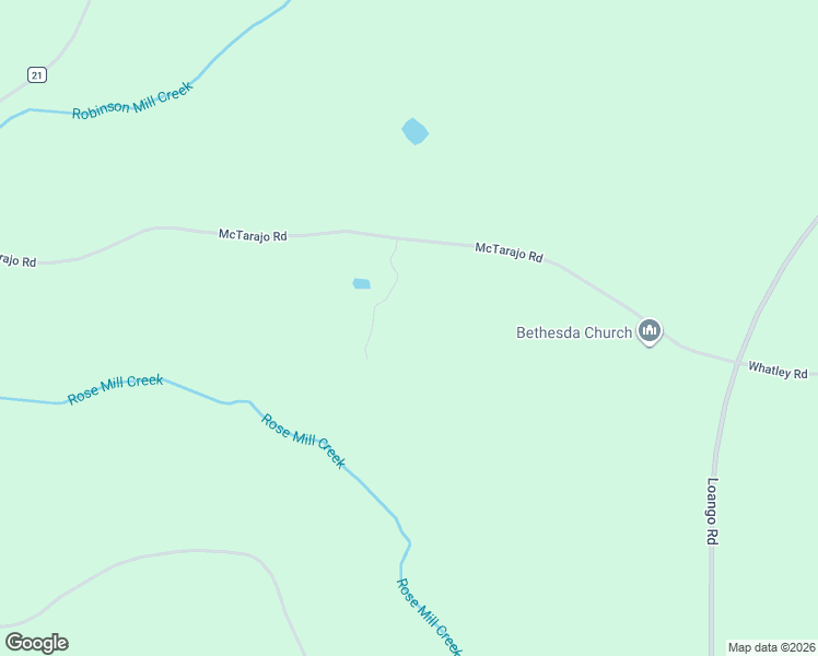map of restaurants, bars, coffee shops, grocery stores, and more near 2100 McTarajo Road in Red Level