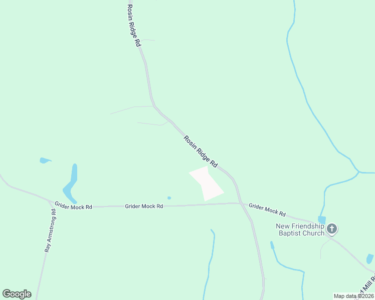 map of restaurants, bars, coffee shops, grocery stores, and more near Pressley Road in Red Level