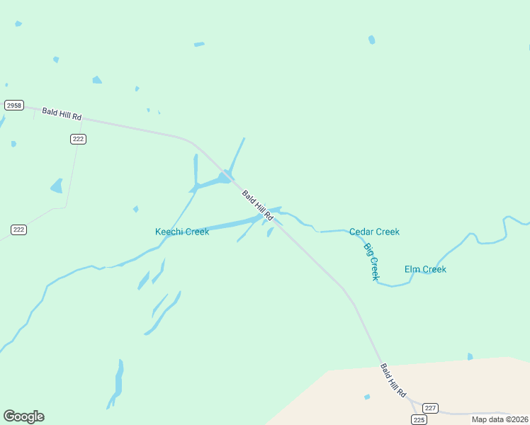 map of restaurants, bars, coffee shops, grocery stores, and more near Bald Hill Road in Falls County
