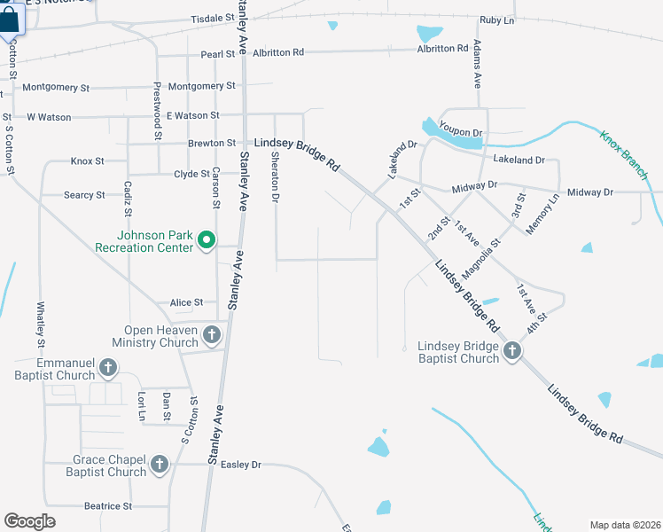 map of restaurants, bars, coffee shops, grocery stores, and more near 905 Sheraton Drive in Andalusia