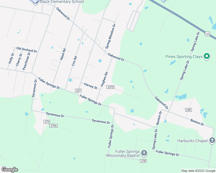 map of restaurants, bars, coffee shops, grocery stores, and more near 170 Deer Lane in Lufkin