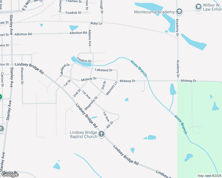 map of restaurants, bars, coffee shops, grocery stores, and more near Memory Lane in Andalusia