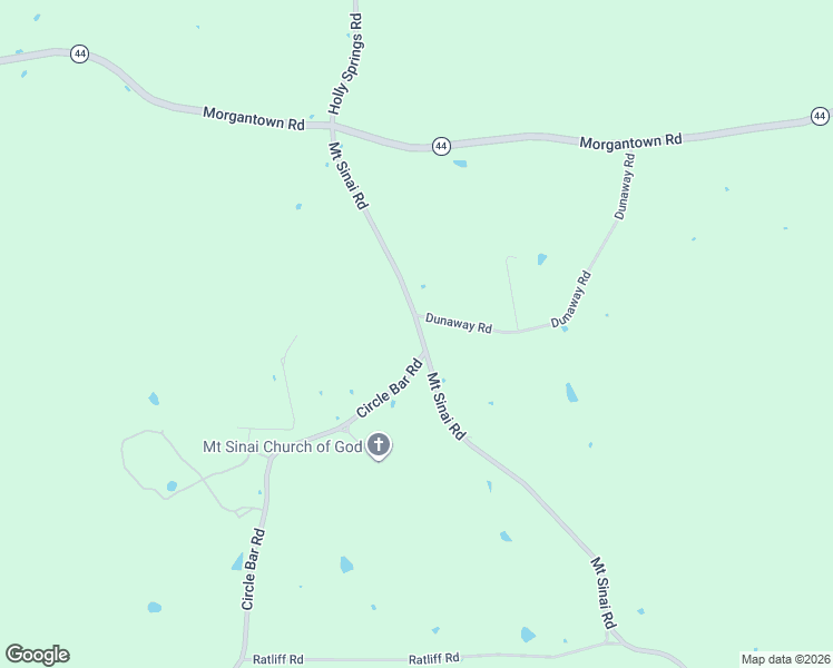 map of restaurants, bars, coffee shops, grocery stores, and more near 860 Mount Sinai Road in Foxworth