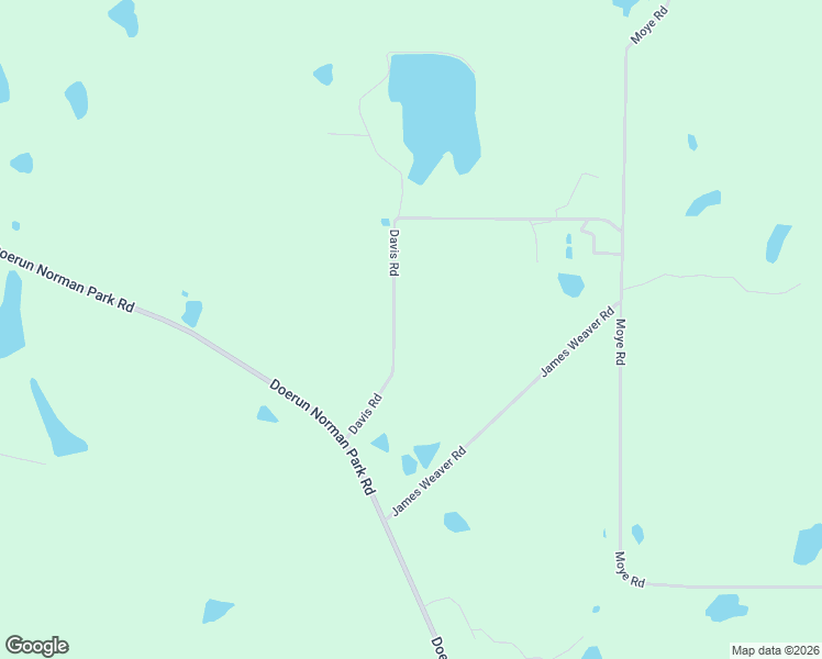 map of restaurants, bars, coffee shops, grocery stores, and more near 485 Davis Road in Norman Park