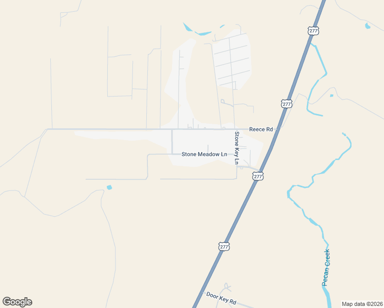 map of restaurants, bars, coffee shops, grocery stores, and more near 1410 Stone Meadow Lane in San Angelo