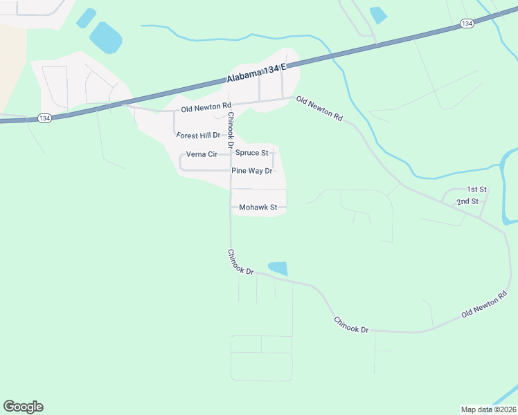 map of restaurants, bars, coffee shops, grocery stores, and more near 2-108 Huey Drive in Daleville